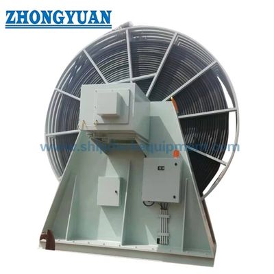 Laagspannings walstroomkabelhaspelsysteem voor scheep-walverbinding