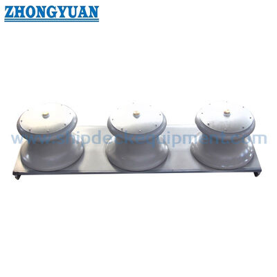 Open Type Cast Steel Roller Fairlead met Fundering | DN100–DN450 voor Scheepsafmering