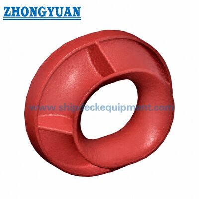 Bulwark Mounted Panama Chock JIS F 2017 Type BP Steel Plate Vervaardigd