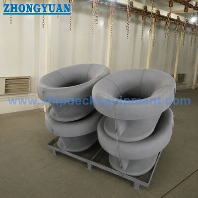 Bulwark Mounted Panama Chock JIS F 2017 Type BP Steel Plate Vervaardigd