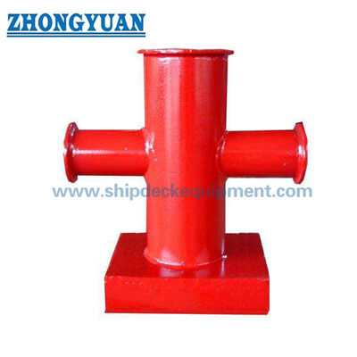 Ship Cross Bitt kruisvormige bolder | CB/T 3845-2000 Dekgelaste meerpaal