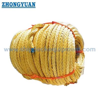 8-streng Polypropyleen Marine Mooring touw. Floating PP touw voor Ship Mooring en Winch Packages