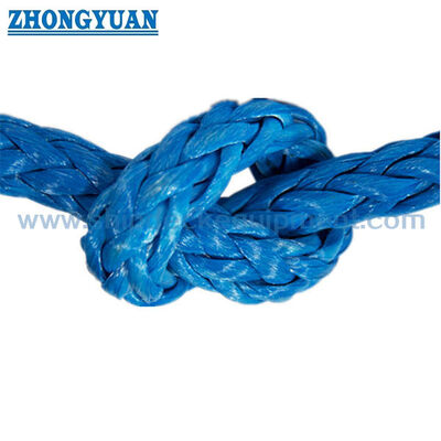 8-streng Polypropyleen Marine Mooring touw. Floating PP touw voor Ship Mooring en Winch Packages