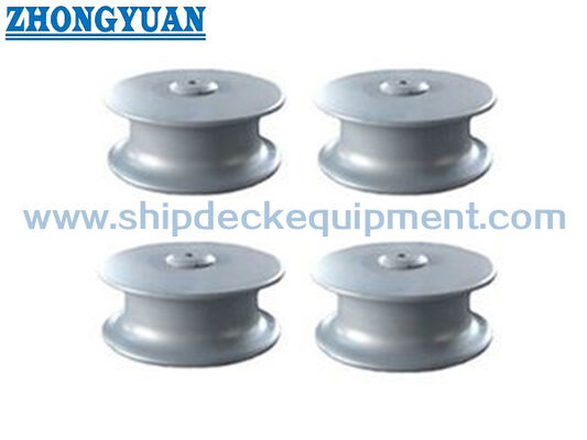 Open type Marine Mooring Guide Roller. NS 2585 Gegooid staal Single Roller Fairlead.