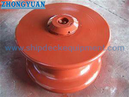 Open type Marine Mooring Guide Roller. NS 2585 Gegooid staal Single Roller Fairlead.