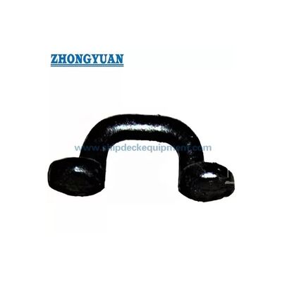 Het Type E van JIS F3410 Ovale het Oogplaat O Ring Ship Mooring Equipment van het Smeedstukstaal