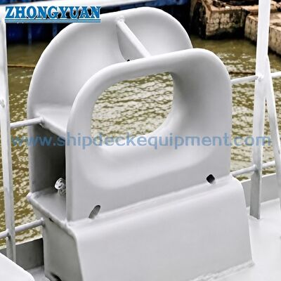 DIN 81915 Type D Deck Mounted Cast Steel Horn Chock