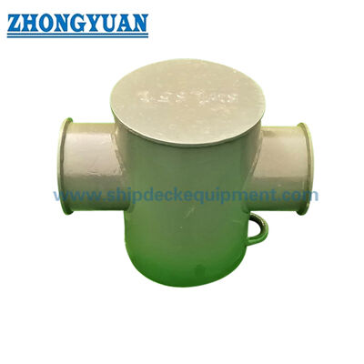 ISO 13797 Plate Fabricated Pipe Welded Mooring Towing Cruciform Bollards