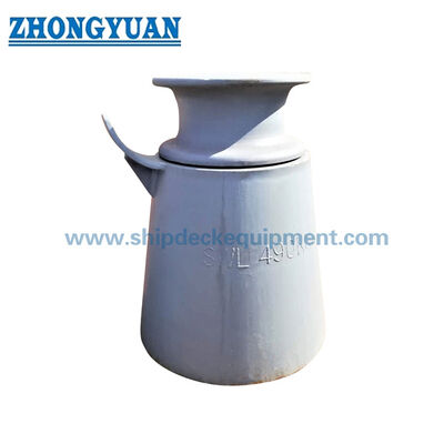 ISO 13776 Deck Stand Pedestal Roller Fairlead∙ Single Roller Rope Guide for Ship Mooring and Towing