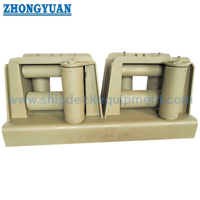 Vijf-roller Universal Fairlead. ISO 13733 Type 5RL / 5RR voor scheepsverbinding en sleep.