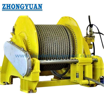 70-1000 kN Marine Hydraulische Sleeplier | Enkele of Dubbele Trommel voor Sleepboten