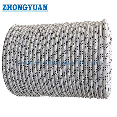Van het de Weerstandsschip van UHMWPE/HMPE Dyneema Marine Towing Rope Superior Abrasion het Slepende Materiaal