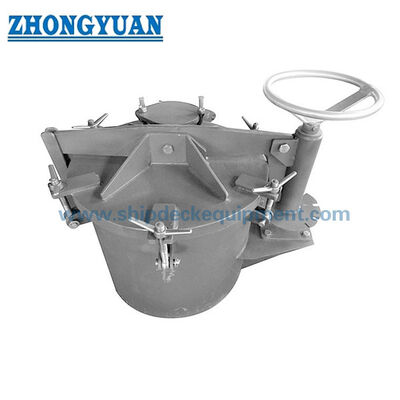 CB/T 282 Type A Ronde Type Roterende het Broedseldekking Marine Outfitting van de Olietank
