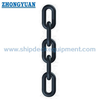MIL-C-22521C Open Link Kustwacht Boei Verankeringsketting | 13–48 mm Studless Gelaste Ketting