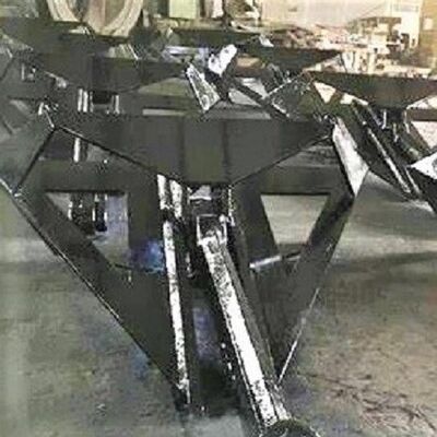 Gelaste Flipper Delta HHP Anker voor Offshore Verankeringssystemen | 300–27.500 kg