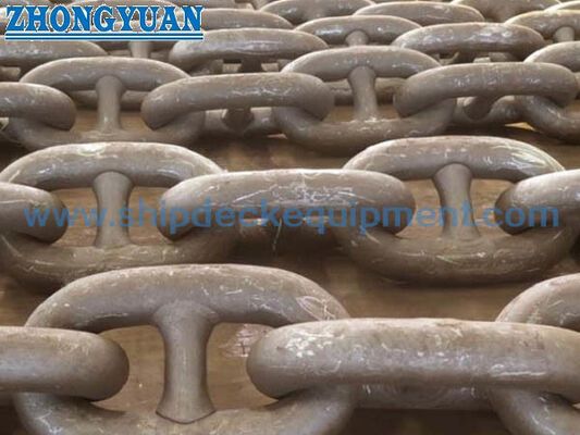 Stud-Link Marine Anker Chain U1 U2 U3 Flash-Butt Gesoldeerd voor scheepsverankering