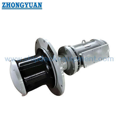 5 ¢ 250 kN Electric Vertical Mooring Capstan voor scheepsdek. 9 ¢ 18 m/min touw hanteren