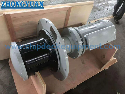 5 ¢ 250 kN Electric Vertical Mooring Capstan voor scheepsdek. 9 ¢ 18 m/min touw hanteren