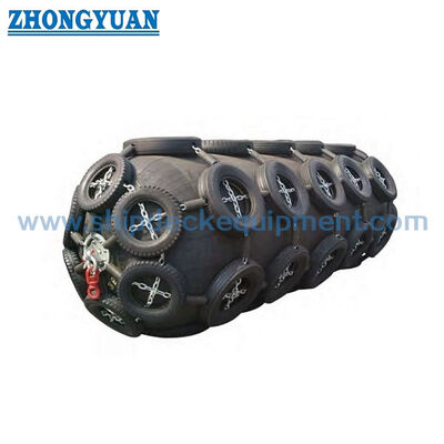 ISO 17357 Net Type Yokohama Drijvend Pneumatisch Marine Rubber Fender