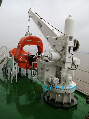 Enkelarmige reddingsbootdavits