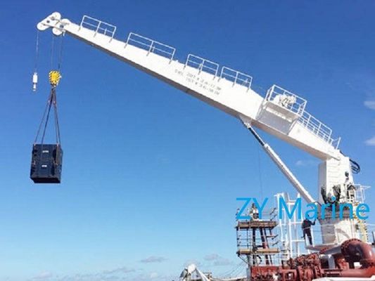 1–20T Hydraulische Zwenkkraan voor Scheepsdek | Rechte Giek Marinekraan met 360° Rotatie