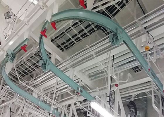 Het enige de Zaal van de Straalpomp Explosieve Materiaal van Crane Hangar Crane Ship Deck van het Bewijs Elektrische Karretje