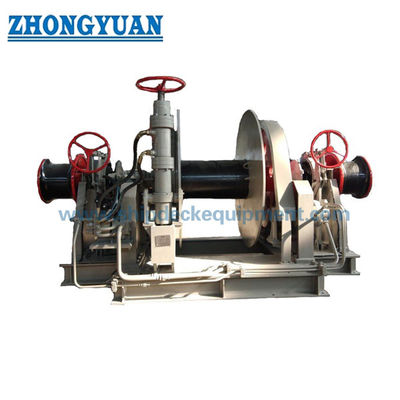 Φ64mm Elektrische Hydraulische Windglas Mooring Winch Single Gypsy Single Drum