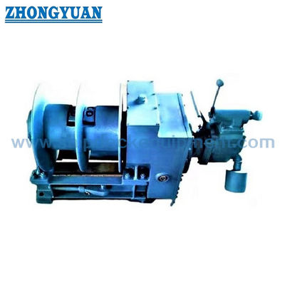 5-30kN Marine Pilot Ladder Winch ISO 7364 Pneumatische Gesplitste Trommel Aangedreven
