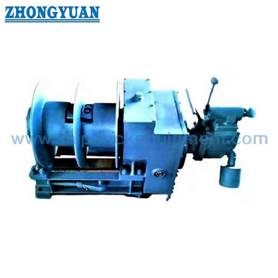 Schip Aluminium Pilot Ladder Winch ISO 7364 Split Drum Pneumatische motor aangedreven