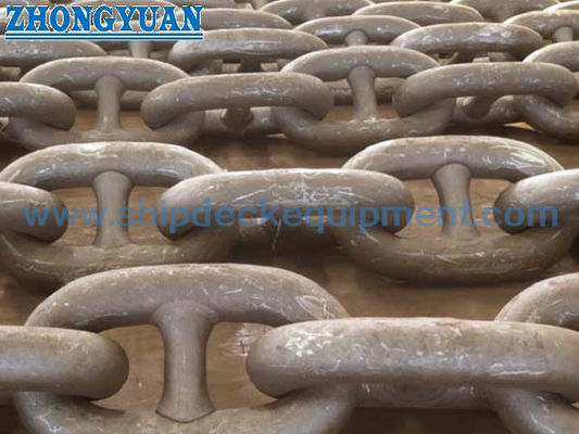 Stud-Link Marine Anker Chain U1 U2 U3 Flash-Butt Gesoldeerd voor scheepsverankering