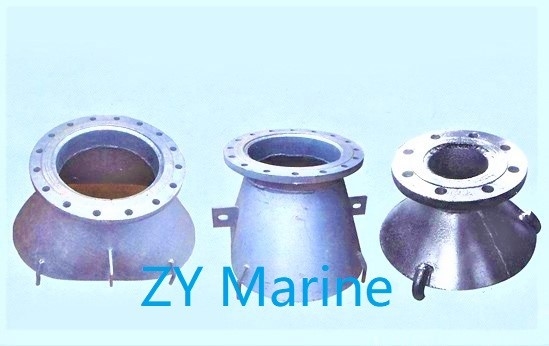 Het Type van JIS F 3020-1985 A de Ronde Type Mond Marine Pipe Fittings van de Zuigingsklok