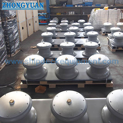 Open-Type 2-Roller Scheepszijde Fairlead voor Scheepafmering | JIS F 2014-1987 Type AF
