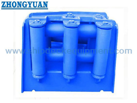 9-Roller Universal Fairlead voor scheepsverbinding en sleep. CB*3062-79 Type E