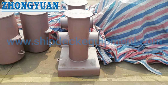 150×350 mm Ship Cross Bitt Bollard. GB 10106-88 Type A/B voor scheepsverbinding.