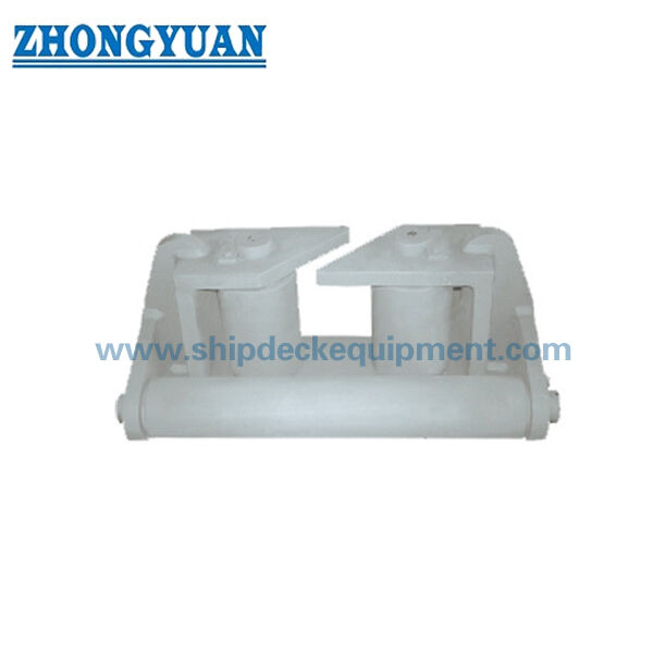 Vier-roller Fairlead voor Engineering Vessel. CB 3015 Type A voor sleep- en aanleglijnen.