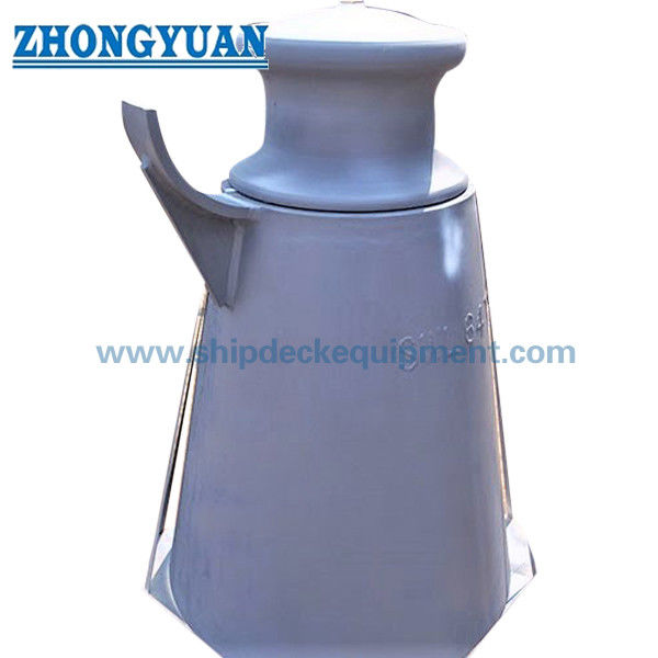 DN100mm 450mm Pedestal Roller Fairlead met Cleat. Geverifieerd SWL (2541766 kN) voor scheepsverbinding.