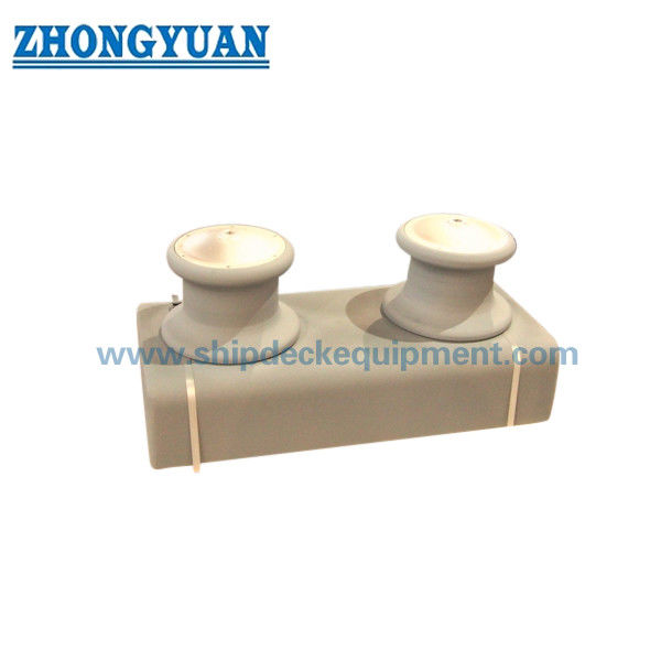 Open-Type 2-Roller Scheepszijde Fairlead voor Scheepafmering | JIS F 2014-1987 Type AF
